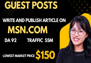 i will write and publish guest post on uniqe site