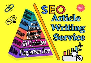I Will Provide 3 X 400 Words High-Quality SEO Content For Your Website Within 24 hours