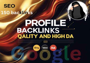 I will build 150 high-quality profile backlinks &mdash just give me a chance