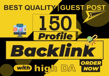 Guaranteed 150 Manual Profile Backlinks - Google 2025 Ready