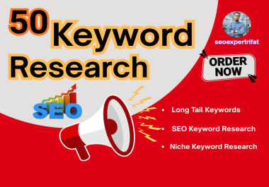 Keyword Research for Blog,  Website & SEO Ranking