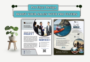 I Will Design Eye-Catching and Professional Flyers Expert in Flyer Design