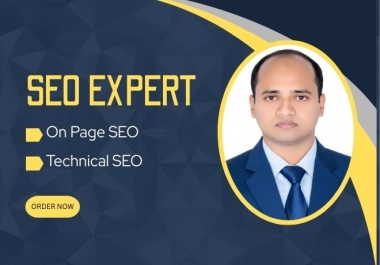 I Will Do Complete On-Page and Technical SEO to Boost Your Website Ranking