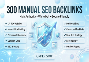 I Will Build Manual High Authority Backlinks on Real Traffic Websites