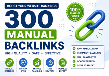 I Will Build Manual High Authority Backlinks on Real Traffic Websites