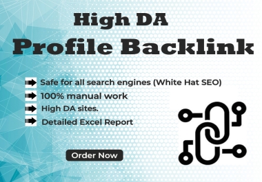 Build 100 profile backlink for your website today