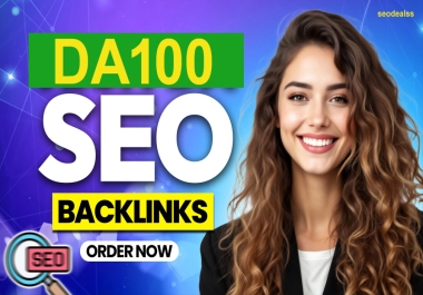 50+ Powerful DA100 Backlinks for Off Page seo