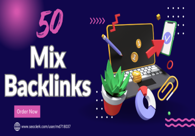 I will provide high-quality mix backlinks for SEO ranking and authority