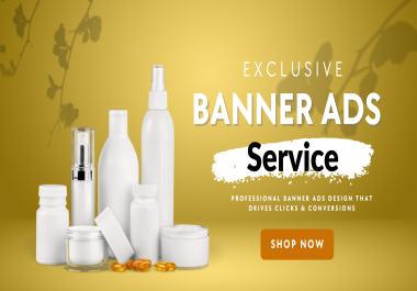 Professional Banner Ads Design That Drives Clicks & Conversions