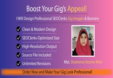 I will create eye-catching Seocheckout service images and banners that convert