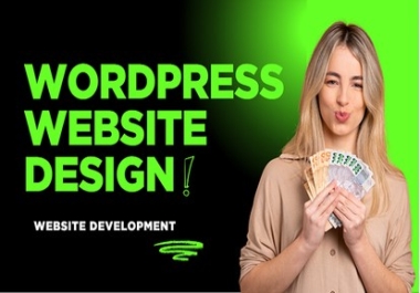 I will develop your Wordpress Website Design,  Re-Design,  Clone of Wordpress Website