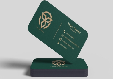 I will create a bespoke business card design that function as a sophisticated physical touch-point.