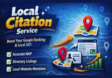 High-Quality Local Citation for Google SEO & Business Visibility