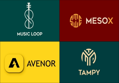 I will design a modern minimalist and professional logo