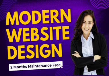 I Will Develop Modern Website,  Design,  Re-Design,  Clone,  Wordpress Website Development