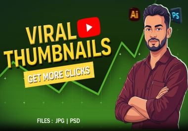 I Will Design 2 Viral Youtube Thumbnails To Increase Your CTR
