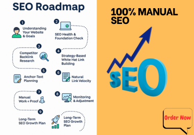 I will create 100 manual white hat backlinks for your site