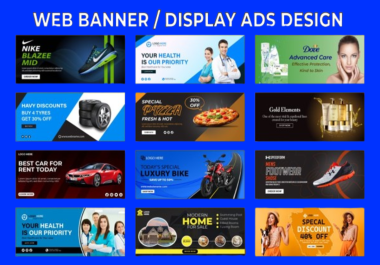 Custom Web Banners Website Header Slider Banner Canva Design