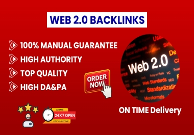 I Will Provide 1000+ Web 2.0 Manual High Quality Backlink