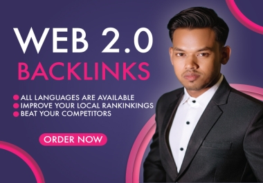 I Will Create High Quality Web 2.0 Backlinks for SEO Ranking Boost