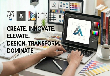 I will create premium logo for brand identity