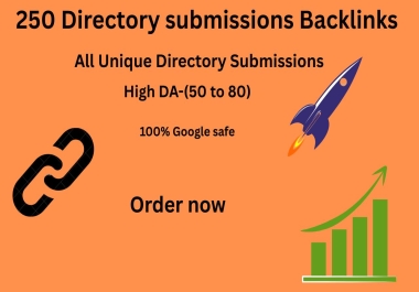 I Will Do 250 Do-follow Directory Submissions For SEO Backlinks