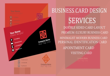 Professional Business Card Design for a Strong First Impression