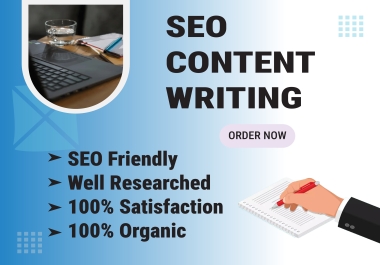 Professional Content Writing for Blogs,  Websites & SEO
