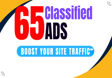 I Will Manually Do 65 White Hat Classified Backlinks on High Authority Sites