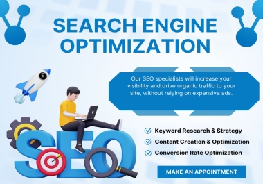 I will provide affordable SEO services for long-term growth