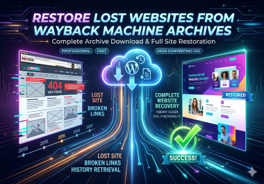 Website Restore & Archive Downloads