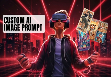 I will create Custom AI Image Prompt,  Generation & Creation for Pro AI Images.