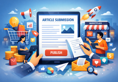 I will provide 100 manual work of article submission with high DA PA