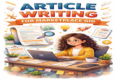 I will Write 1000 words of unique article writing on any topics