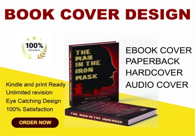 I will create premium book cover design