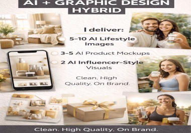 AI-Assisted Graphic Design for Clean,  On-Brand Visuals