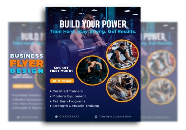 Professional Business Event and Promotional Flyer Design