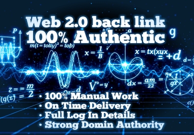 I Will Build High-Quality Web 2.0 Backlinks for SEO Growth.