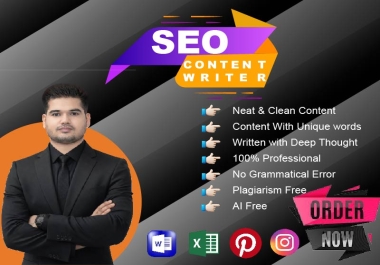 1200+ words for fresh,  SEO-optimize unique content you will find