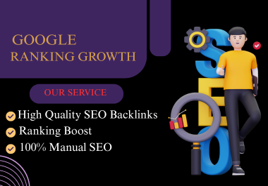 I will provide high quality SEO backlinks for google ranking