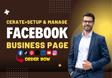 I Will Design Create and Optimize Business Page Setup
