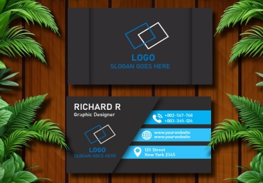 I Will Create Modern Business & Visiting Card's