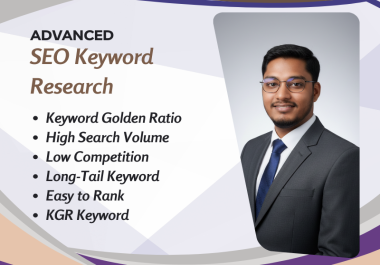 Advanced SEO Keyword Research & Competitor Analysis with Audit Report to Rank on Google