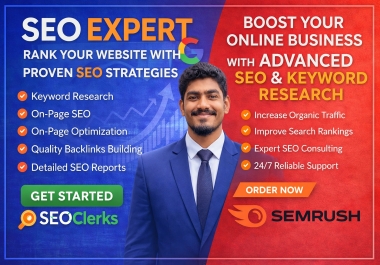 I provide SEO services & effective keyword research for your website