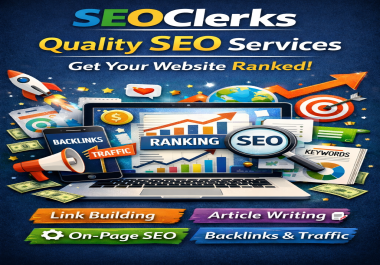 I Will Provide Quality SEO Services to Rank Your Website on Google