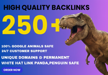 All In One Manual SEO Link Building Service - 250 High Quality Backlinks