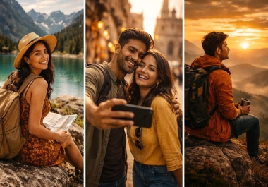 will design a professional romantic couple style cinematic movie poster