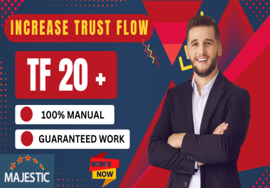 I Will Create High Trust Flow TF 20+ Backlinks for SEO Ranking