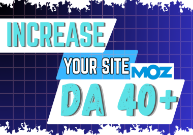 I will provide high quality SEO backlinks to increase DA and ranking