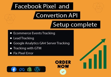 I will setup Facebook pixel conversion api